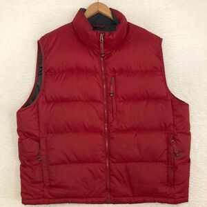 L.L. Bean Cherry Red Quilted Vest
